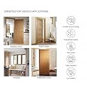 Raxon Innovation Multipurpose Raxon Innovation Door Seal Draught/Draft Guard/Gap Sealer Bottom Sealing Strip for Insects, Dust and Cooling (39 INCHES | Grey, 1)