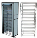 RAXON WORLD Metal Shoe Stand 9Shelves, Metal Shoe Stand