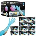 Raxwell Disposable Gloves, Nitrile, Latex Free, Blue, XL, 1000 Pack