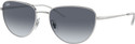 Ray-Ban Gradient Retro Square Sunglasses 56 For