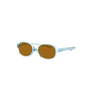 ray-ban uv protected kids unisex oval sunglasses - 0rj9187s