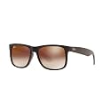 Ray-Ban Gradient Rectangular Men's Sunglasses - (0RB4165714/S051|50|Brown Color)