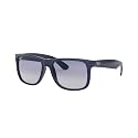 Ray-Ban UV protected Square Sunglasses (0RB4165|53.9 mm|Blue)