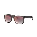 Ray-Ban Gradient Rectangular Men's Sunglasses - (0RB4165606/U055|53|Grey Color)
