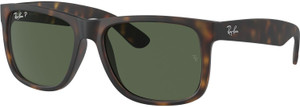 Ray-Ban Polarized Retro Square Sunglasses 55 For