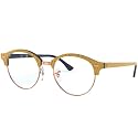 Ray-Ban Unisex Rx4246v Clubround Round Prescription Eyeglass Frames