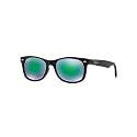 Ray-Ban unisex-child Rj9052s New Wayfarer Square Sunglasses
