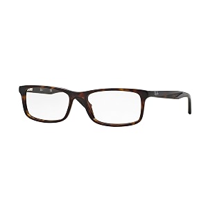 Ray-Ban Unisex Clear Lens Rectangle Frames -