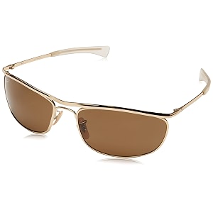 ray-ban unisex oval polarized sunglasses - 0rb3119m