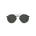 Ray-Ban Unisex Rb8237 Round II Titanium Round Sunglasses
