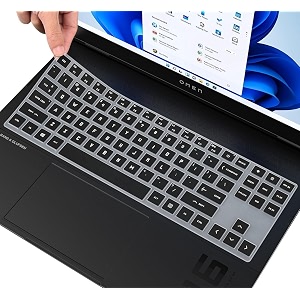 raya keyboard cover for hp omen 15 16 amp 17 gaming laptops black