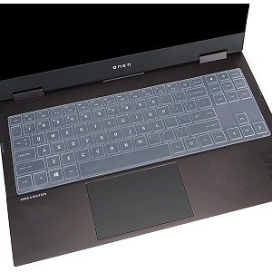 raya keyboard skin cover for hp omen 15 hp omen 16 amp hp omen 17 gaming laptops silicone clear