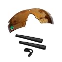 Raydi Polycarbonate Replacement Lenses &amp; Rubber Kits for Oakley Si Ballistic M Frame 2.0 Sunglasses