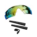 Raydi Polycarbonate Replacement Lenses &amp; Rubber Kits for Oakley Si Ballistic M Frame 2.0 Sunglasses