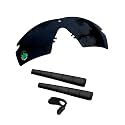 Raydi Polycarbonate Replacement Lenses &amp; Rubber Kits for Oakley Si Ballistic M Frame 2.0 Sunglasses