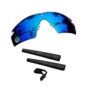 Raydi Polycarbonate Replacement Lenses &amp; Rubber Kits for Oakley Si Ballistic M Frame 2.0 Sunglasses
