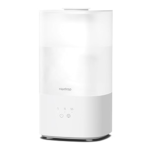 raydrop Humidifiers for Home, 2.5L Cool Mist Ultrasonic Humidifiers for Large Room & Bedroom, Top Fill Air Humidifier for Baby Nursery & Plants, Color