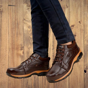 RAYH Steel Toe Genuine Leather Safety Shoe