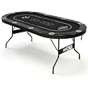 RAYKEEP 10 Player Poker Table Foldable, 84" Folding Texas Holdem Table