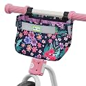 RAYMACE Kids Bike Basket,Children's Bike Basket Front,Waterproof Bicycle Basket Handlebar Bag for Girls,Boys Toddlers Bike or Scooter Accessories