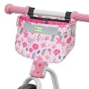 RAYMACE Kids Bike Basket,Children's Bike Basket Front,Waterproof Bicycle Basket Handlebar Bag for Girls,Boys Toddlers Bike or Scooter Accessories