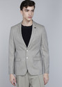 Raymond Checkered Bandhgala Formal Men Blazer