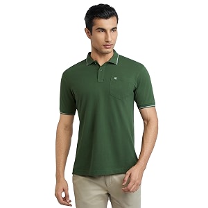 Raymond Contemporary Fit Pure Cotton Solid Pattern