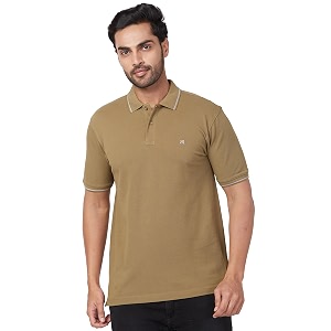 Raymond Contemporary Fit Pure Cotton Solid Pattern