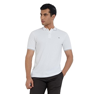 Raymond Contemporary Fit Pure Cotton Solid Pattern