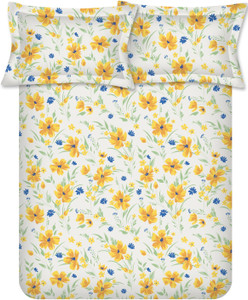 Raymond Home Cotton Double Fitted Elastic 104