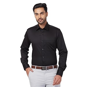 Raymond Mens Contemporary Fit Solid Pattern Pure