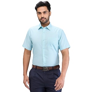 Raymond Mens Cotton Slim Fit Shirt