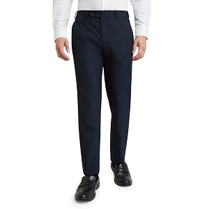 Raymond Mens Mid Rise Polyester Blend Checks