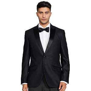 Raymond Mens Peak Lapel Regular Fit Blazer