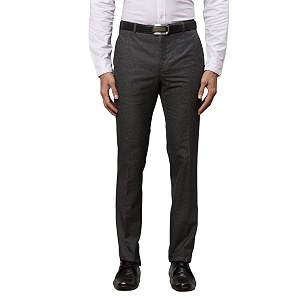 Raymond Mens Polyviscose Blend Structure Pattern Slim