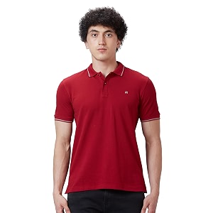 Raymond Contemporary Fit Pure Cotton Solid Pattern