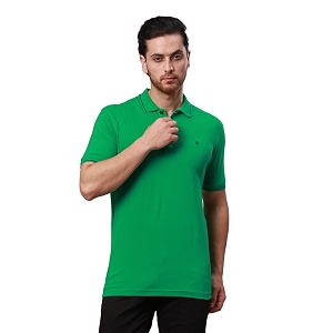 Raymond Contemporary Fit Pure Cotton Solid Pattern