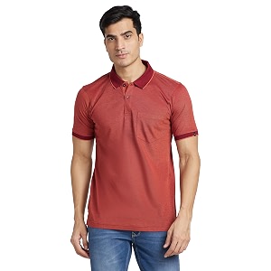 Raymond Mens Pure Cotton Jacquard Pattern Contemporary
