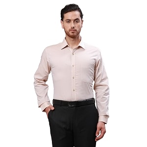 Raymond Mens Pure Cotton Structure Pattern Slim