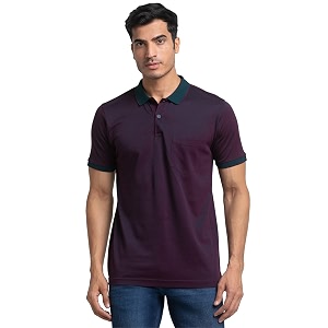 Raymond Mens Pure Cotton Jacquard Pattern Contemporary