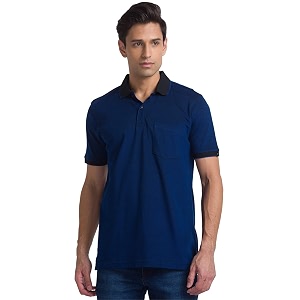 Raymond Mens Pure Cotton Jacquard Pattern Contemporary
