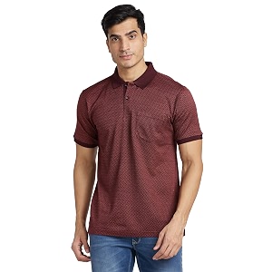 Raymond Mens Pure Cotton Jacquard Pattern Contemporary