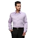 Raymond Men Slim Fit Dobby Pattern Pure Cotton Semi Cut Away Collar Full Sleeve Formal Shirt