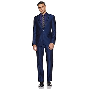Raymond Mens Rayon Peak Lapel Suit