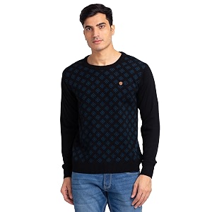 Raymond Mens Regular Fit Acrylic Wool Blend