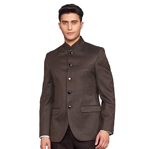 Raymond Mens Shawl Collar Slim Fit Blazer