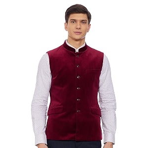 Raymond Mens Shawl Collar Regular Fit Blazer