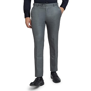 Raymond Mens Slim Fit Mid Rise Polyester