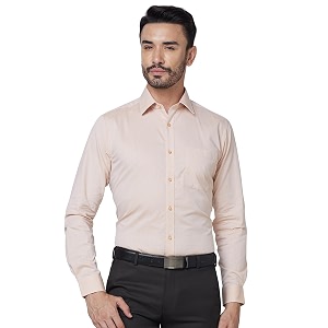 Raymond Mens Slim Fit Self Design Shirt