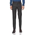 Raymond Men39s Slim Fit Mid Rise Trouser